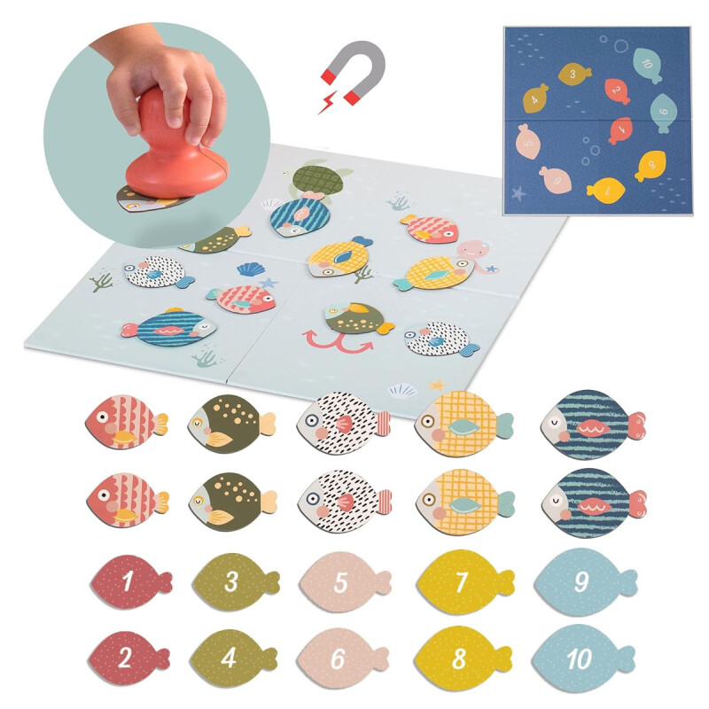 Set de pesca magnetica Taf Toys Set de pesca magnetica Taf Toys