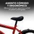 Bicicleta Infantil Shengdi R16 Canasto Parrilla Guardabarros Rojo 1