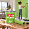 PINTURA TATUM COLOR VERDE MANZANA 4LT Pintura Tatum Color Verde Manzana 4lt