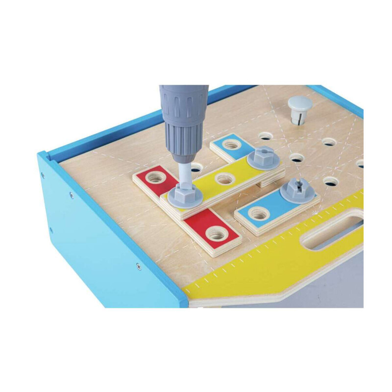 Herramientas Banco de trabajo del pequeño ingeniero Hape Herramientas Banco de trabajo del pequeño ingeniero Hape
