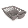 ESCURRIDOR DE PLATOS GRIS/NEGRO/BLANCO Escurridor De Platos Gris/negro/blanco