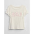 V-HS SS LOGO T IVORY FROST