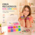 Set Manualidades Pulseras Gomitas Caja X 14500 + Accesorios Set Manualidades Pulseras Gomitas Caja X 14500 + Accesorios