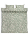 Juego funda nórdica ELINE Queen 240x220 verde Juego funda nórdica ELINE Queen 240x220 verde