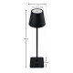 Lámpara de mesa led táctil NEGRO