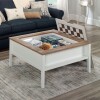 Mesa de Centro con Tablero de Ajedrez Sauder Mesa de Centro con Tablero de Ajedrez Sauder
