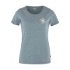 Polo Fjallraven 1960 Logo T-shirt W Mujer Indigo Blue-melange