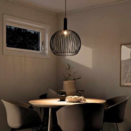 LUMINARIA COLGANTE TERNI Luminaria Colgante Terni Negra