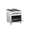 Cocina Comercial 4 Quemadores Gas GLP Cocina Comercial 4 Quemadores Gas GLP