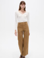 Pantalon Arvilo Beige Oscuro