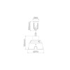 SPOT DE EMBUTIR DE PISO ACERO INOXIDABLE S. GROUND 6,5W 3000K IP67 SPOT DE EMBUTIR DE PISO ACERO INOXIDABLE S. GROUND 6,5W 3000K IP67