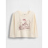 DIS LS CHARACTER TEE IVORY FROST