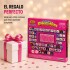Mini Laptop Educativa Bilingüe con 52 Teclas Rosa 1