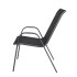 SILLA TEXTILINA PARA EXTERIOR NEGRO SILLA TEXTILINA PARA EXTERIOR NEGRO
