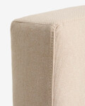 Cabecero desenfundable Blok crudo para cama de hasta 180 cm Cabecero desenfundable Blok crudo para cama de hasta 180 cm