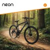 Bicicleta Montaña 26 Cuadro Aluminio Freno Disco 21 Cambios Negro
