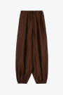 PANTALON ARRUGADO Marron