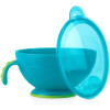 Set Preparador de Papillas Nuby con Pisador, Cuchara y Bowl Antideslizante Celeste