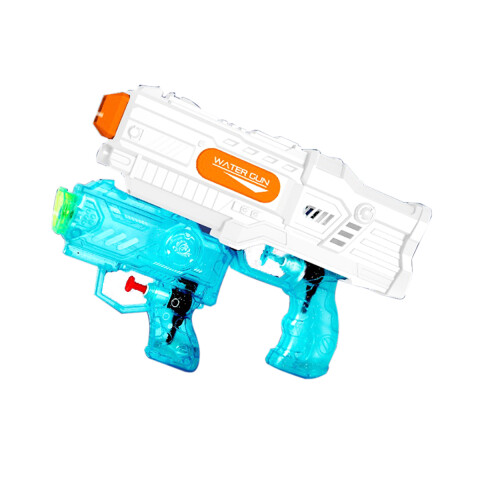 Set x 2 Pistolas Agua con Encastare Colores Surtidos U