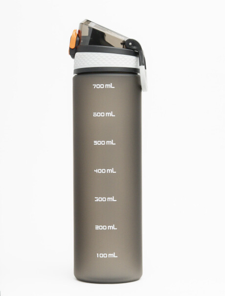 Botella Deportiva Hidratante 700ml Negro
