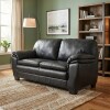 Sillón 100% Cuero - 2 Cuerpos - Monza Negro