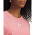 UA Rival Boxy Tee Wash-GRN PNK-600