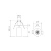 SPOT LED MOBILI MICRO DIRECCIONABLE 1,5W 12V 3000K BLANCO SPOT LED MOBILI MICRO DIRECCIONABLE 1,5W 12V 3000K BLANCO