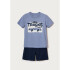 PIJAMA MM MASC AZUL CARIBE/CHUMBO/BLANCO