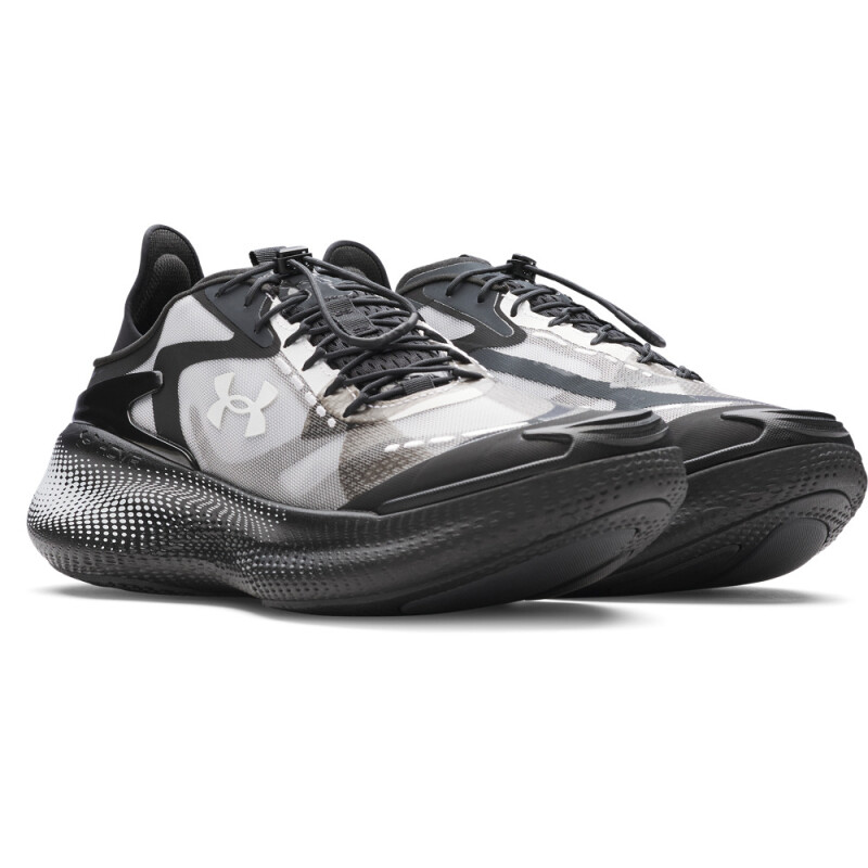 UA Echo SlipSpeed-ORG BLK-001