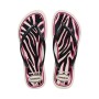 Sandalias Havaianas Slim Animals Mujer Beige/Gris Oscuro Metalico