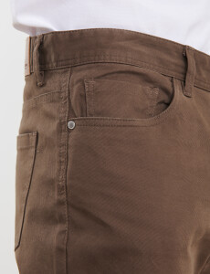 080421 PANTALÓN 5 BOLSILLOS HARRY Marron