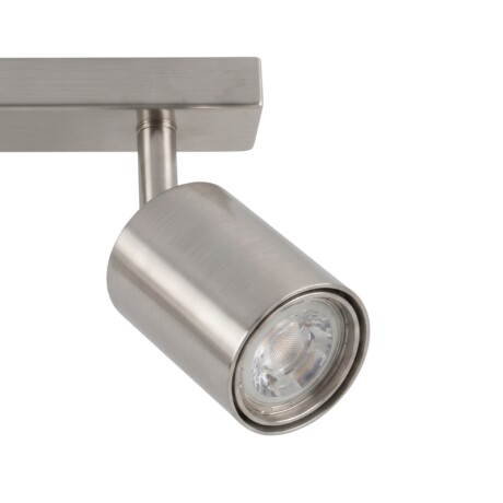 AASOL20 Luminaria de Techo Leticia Doble Plateado