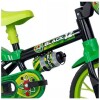 Bicicleta - Rodado 12 - Nathor Fireman - negro/verde Bicicleta - Rodado 12 - Nathor Fireman - negro/verde