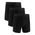 UA PERFORMANCE TECH - SOLID 6 IN 3PK - BLU BLK-001