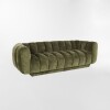 SOFA LUNA Verde - 3 CUERPOS