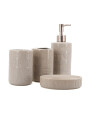 BAÑO SET CERAMICA BEIGE BEIGE