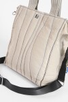 Shopper matelaseada beige