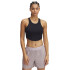 UA Rival Rib Tank-BRN BLK-001