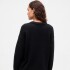 COTTON OS BF CREW PO BLACK