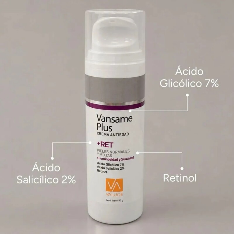 Vansame Plus Crema Antiedad 50 Grs. Vansame Plus Crema Antiedad 50 Grs.
