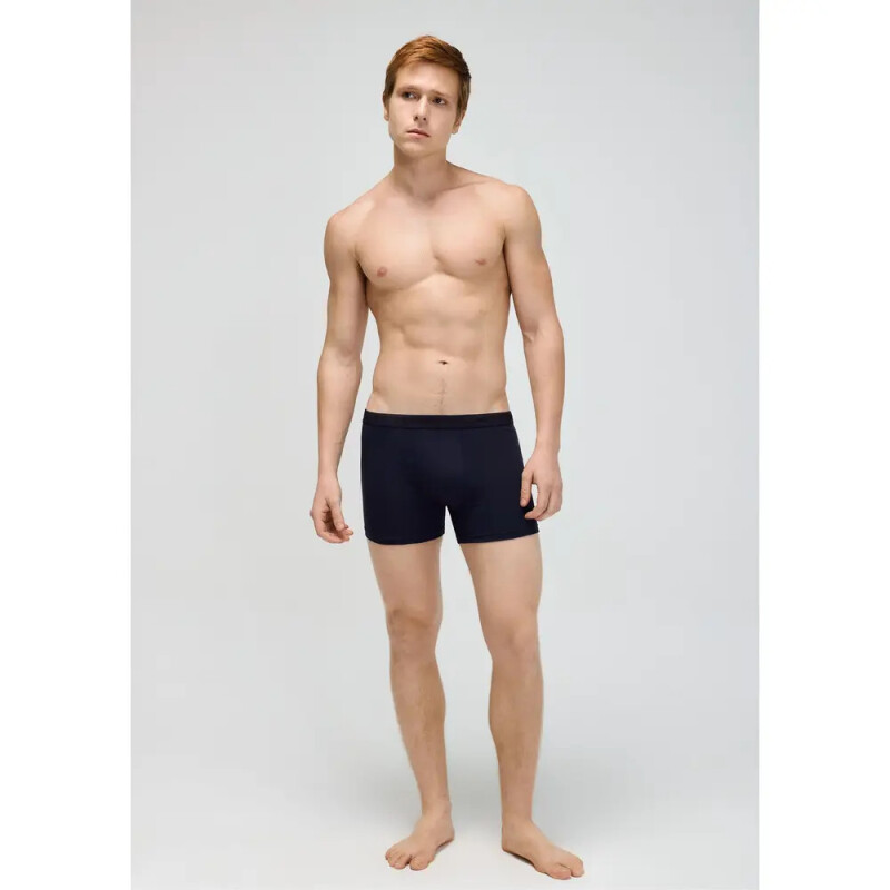 CUECA BOXER MASC AZUL ESCURO