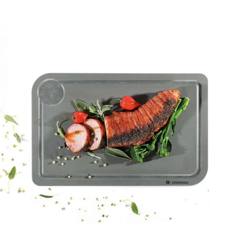 Tabla de Picar Comfort Gris XPLUS 36x23x0,9CM Tabla de Picar Comfort Gris XPLUS 36x23x0,9CM