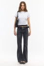 MID BOOTCUT GRIT BLACK Negro