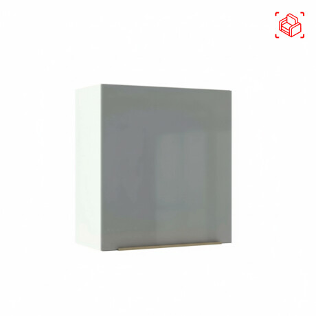 AEREO 60 CM MDP-Y-VIDRIO BLANCO LUX