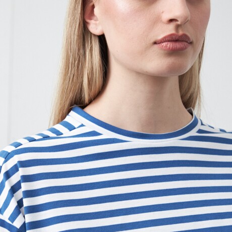 REMERA FUKUSHIMA Blanco/Azul