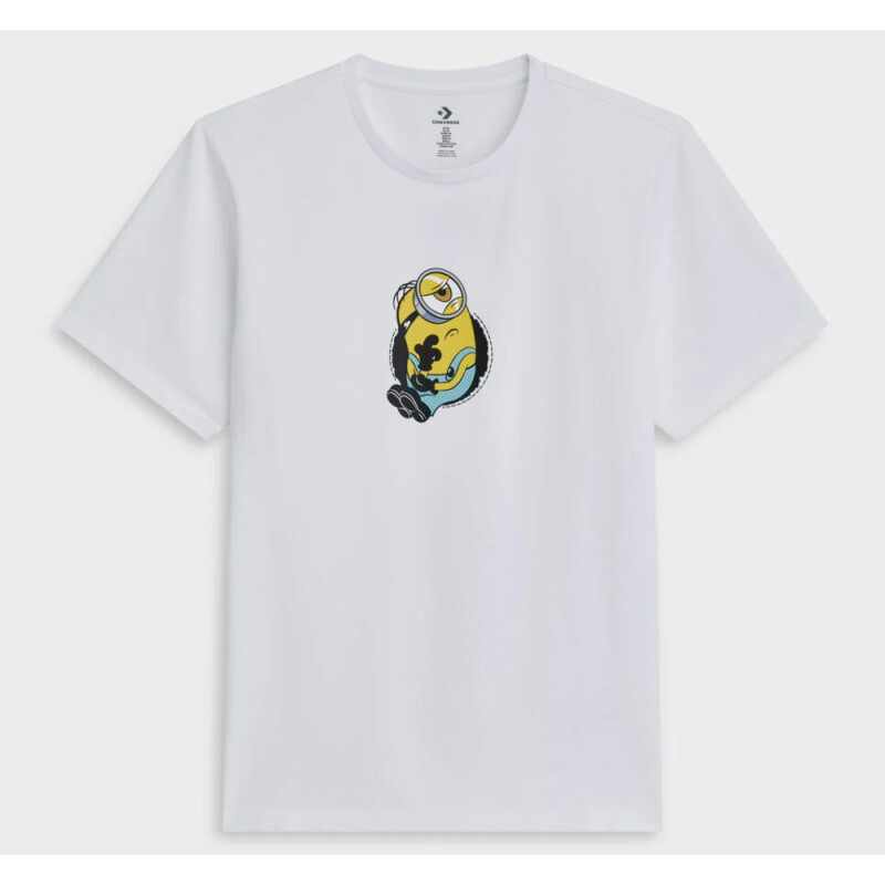 THROUGH THE PATCH TEE YELLOW WHITE