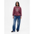 TUNIC LOGO PULLOVER TUSCAN RED WASH