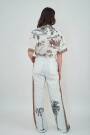 PANT MYSTIC BIRDS Blanco