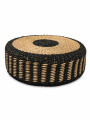 PUFF DE JUTE MULTICOLOR