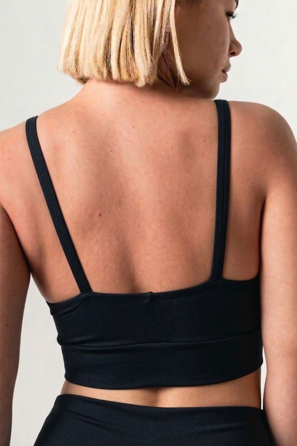 Top deportivo Joy Negro